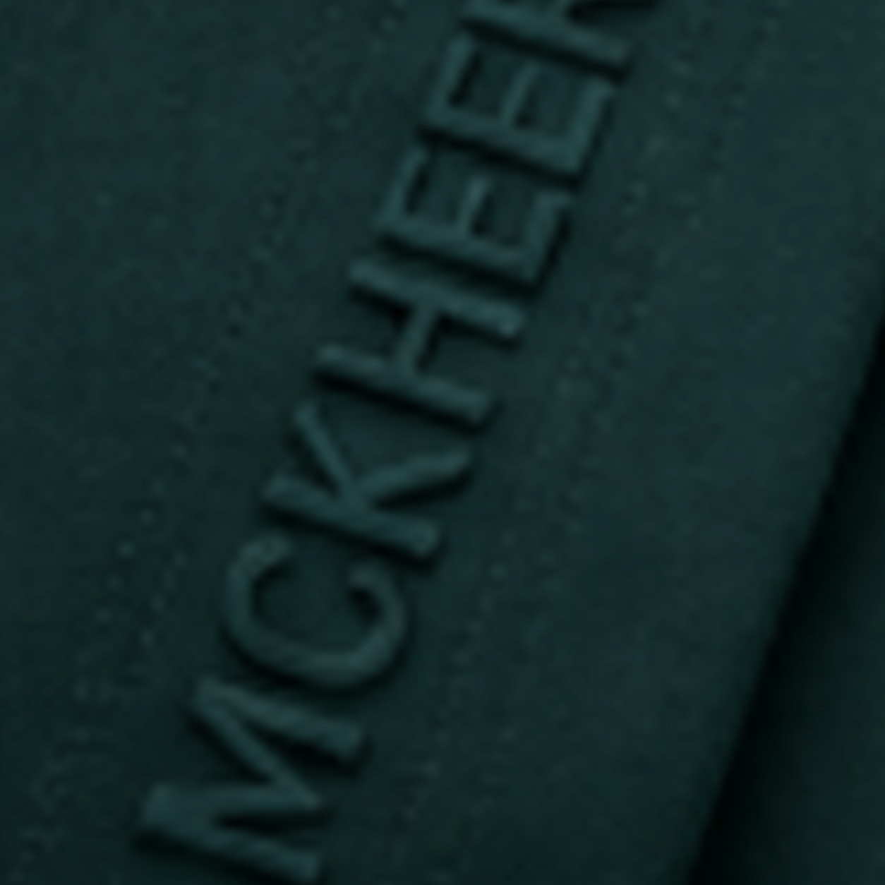 MCKHEER Be Different Front Print Tee - Petrol Yeşili